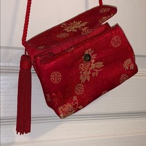 Neiman Marcus Red Cross body bag